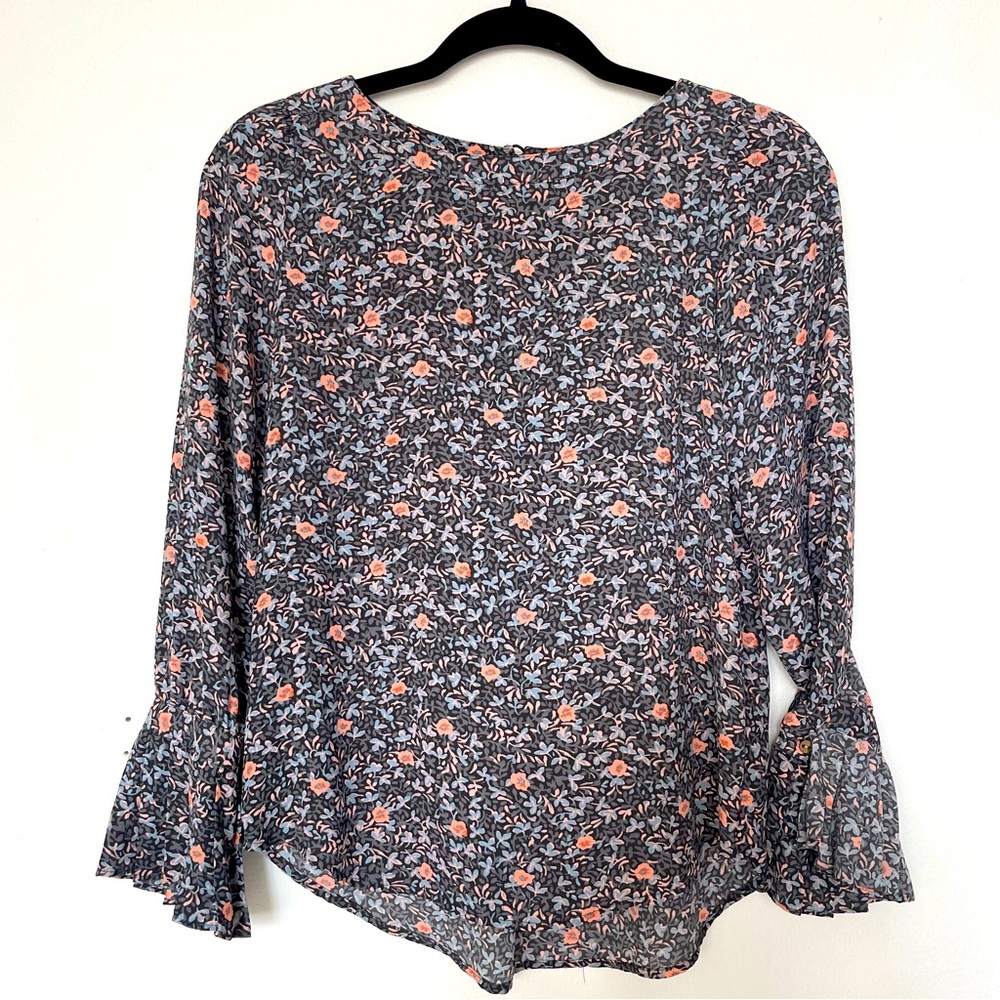 WORKWEAR Long sleeve printed blouse [XXSP]